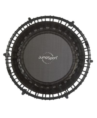 JumpSport 350f Indoor Lightweight 39-Inch Folding Fitness Trampoline, Black