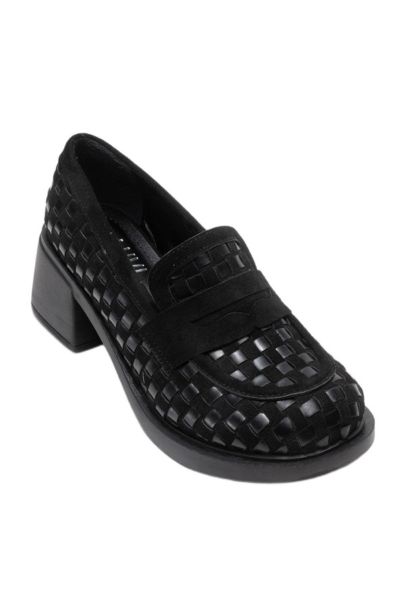 Prologue Shoes Женские лоферы Marlon с плетеным верхом и устойчивым каблуком