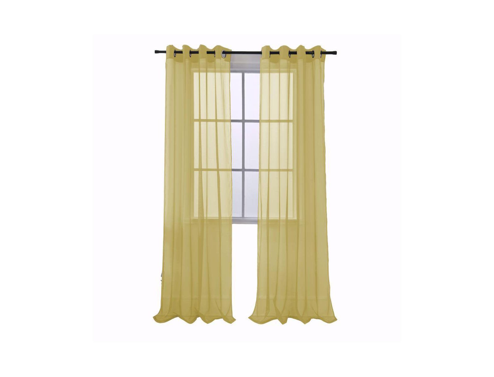 RT Designers Collection Celine прозрачная штора-скатерть неоновый синий 55 x 216 дюймов