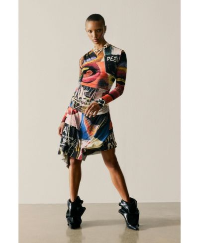 Женское платье Desigual Printed With Lips