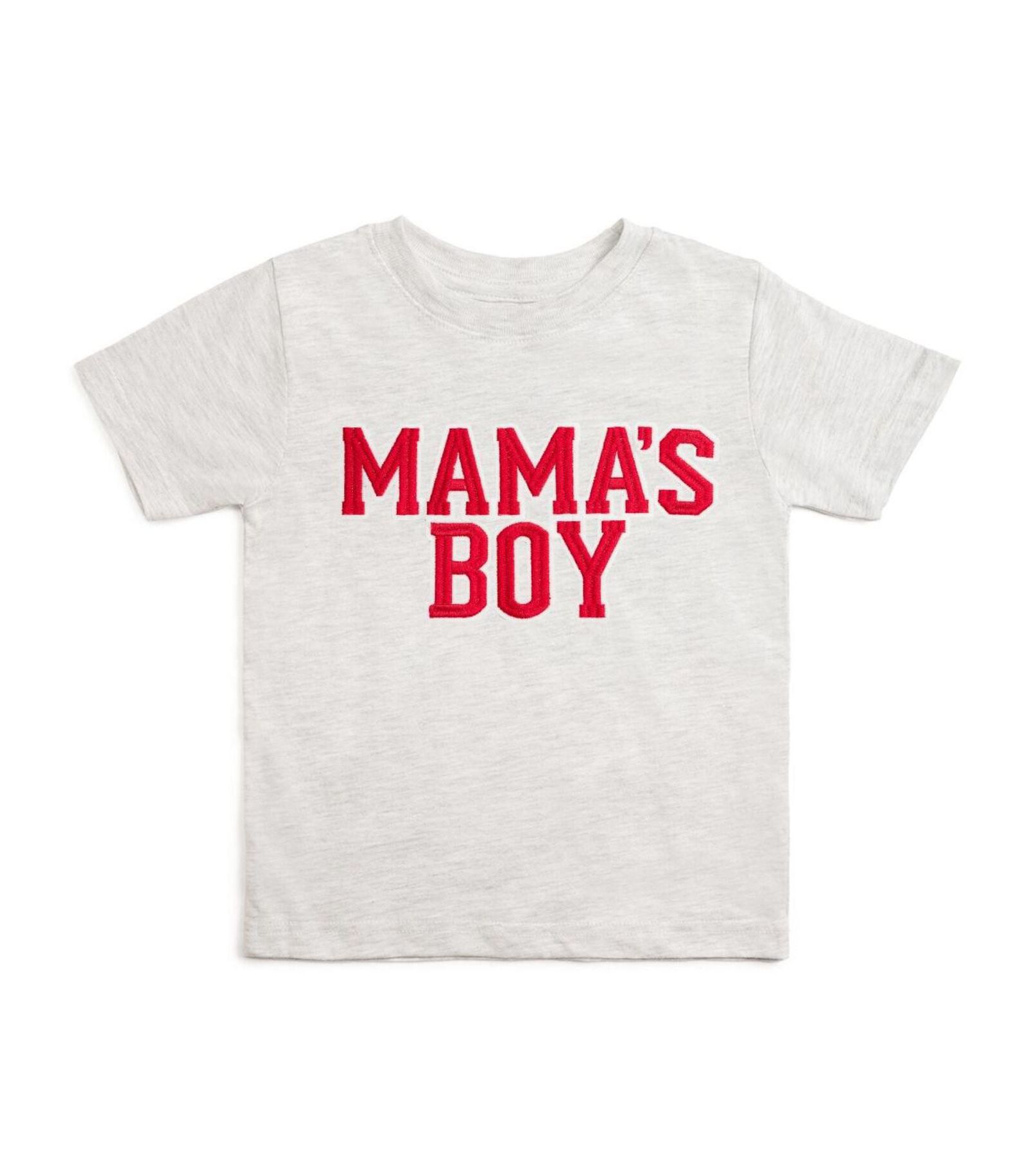 Детская футболка Sweet Wink Little Boys Mama's Boy Varsity Patch Short Sleeve T-Shirt