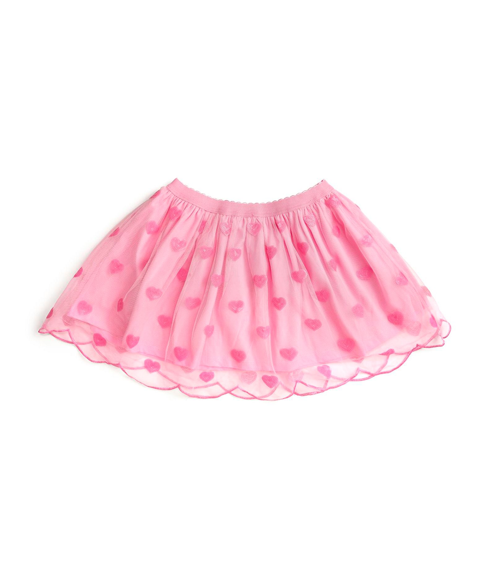 Sweet Wink Little Girls Mini Sequin Hearts Tutu
