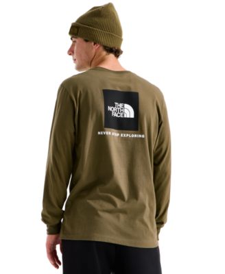 The North Face мужская футболка с длинным рукавом Evolution Box NSE