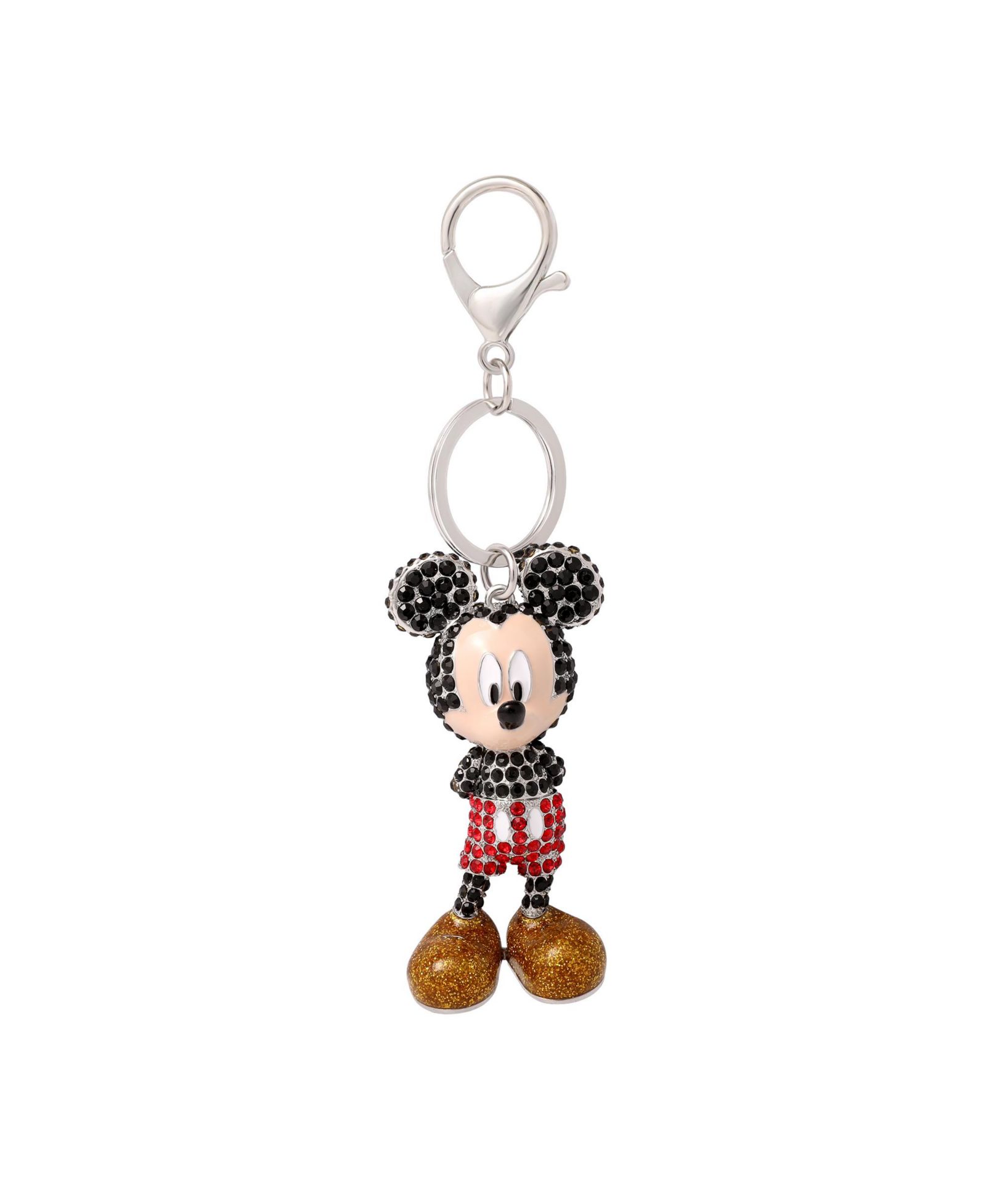 Disney Mickey Mouse брелок-подвеска с кристаллами Pave - Официальный лицензионный товар
