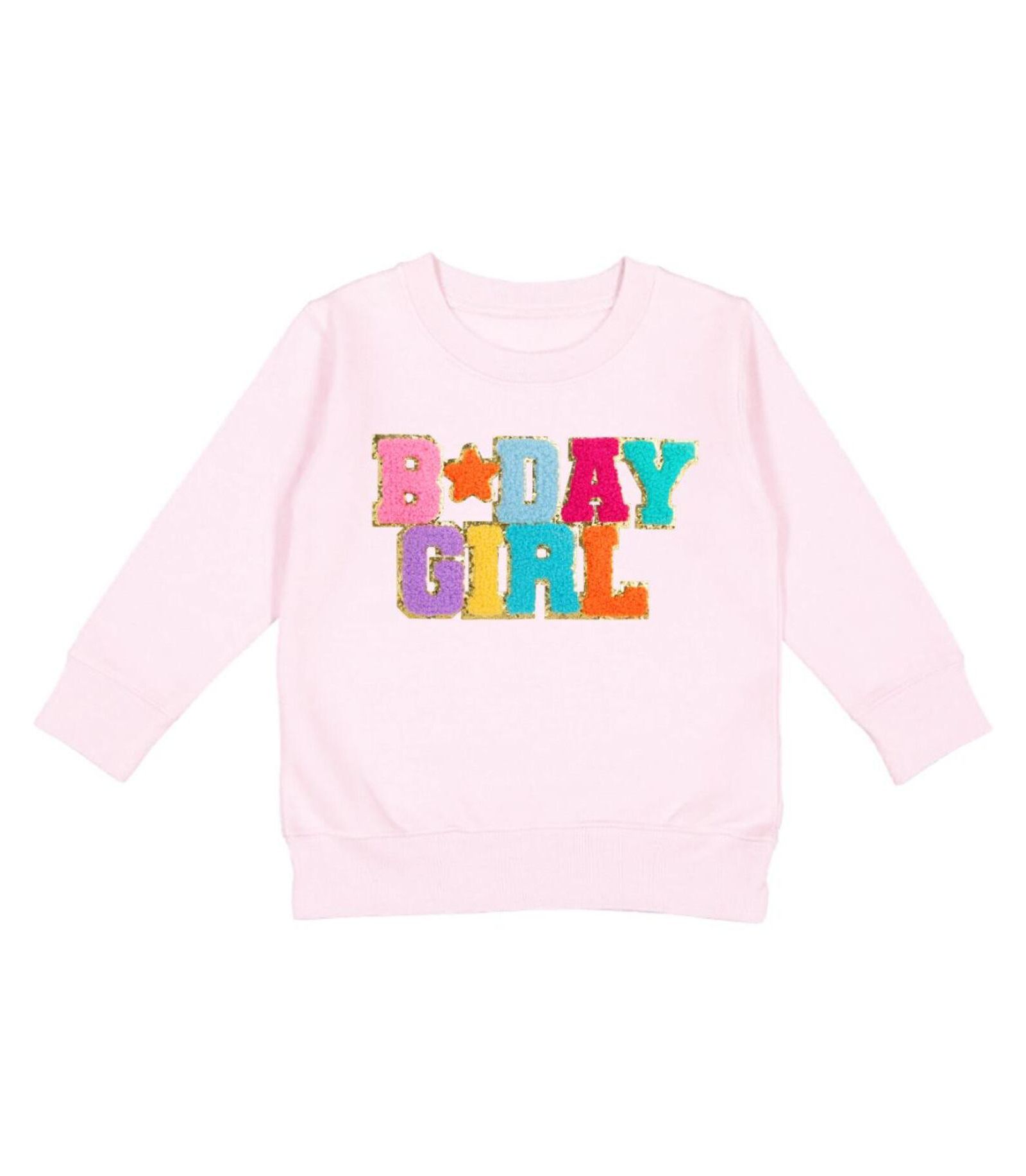 Свитшот Sweet Wink Girls Birthday Patch Sweatshirt