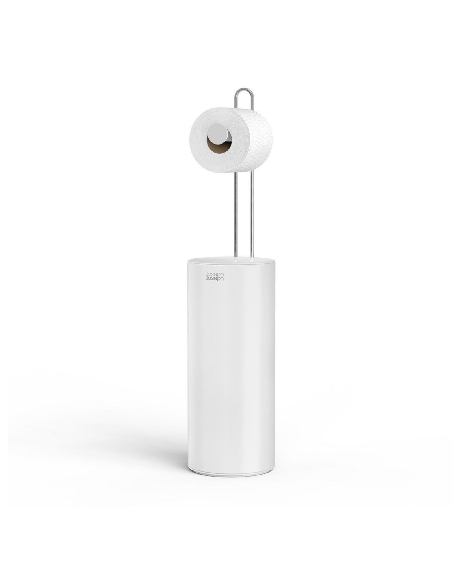 Joseph Joseph Easy Store Toilet Paper Roll Holder with Concealed Storage