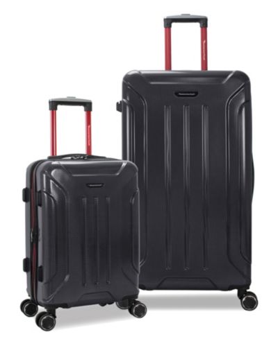American Green Travel Набор чемоданов из 2 предметов, жесткий корпус, раздвижной