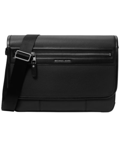 Michael Kors Men's Leather Flight Messenger Bag
