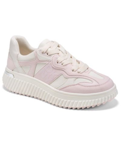 DKNY Women's Lachele Lace-Up Platform Sneakers