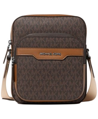 Michael Kors Мужская кросс-боди сумка Hudson Mini с фирменным логотипом