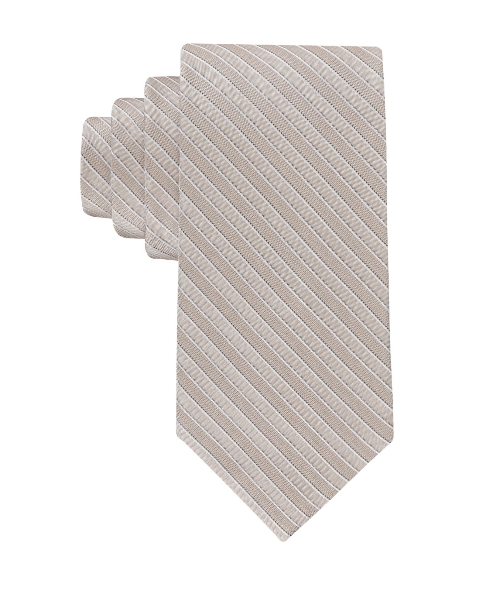 Calvin Klein Men's Classic-Fit Manzon Striped Tie