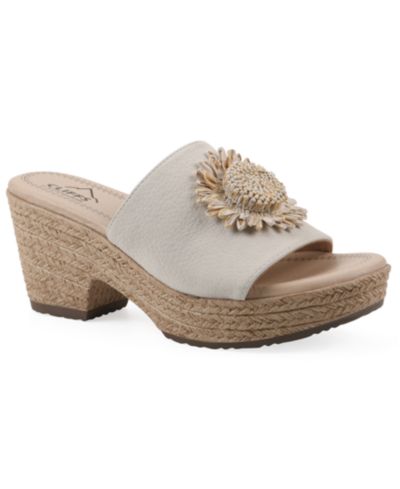 Женские босородки Cliffs by White Mountain Brikley Wedge Sandals