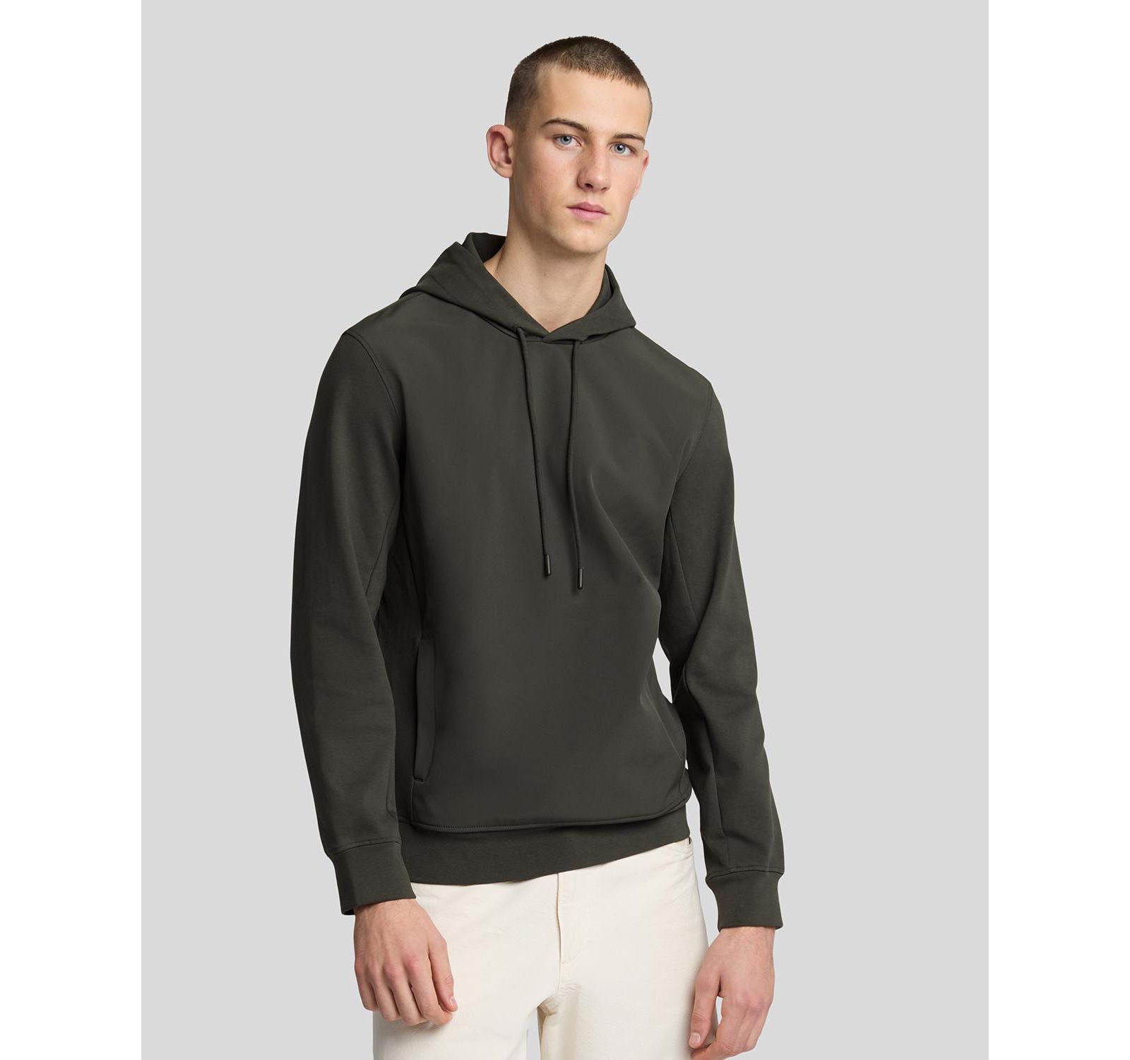 Lyle & Scott Men's Softshell Hybrid Pullover Hoodie