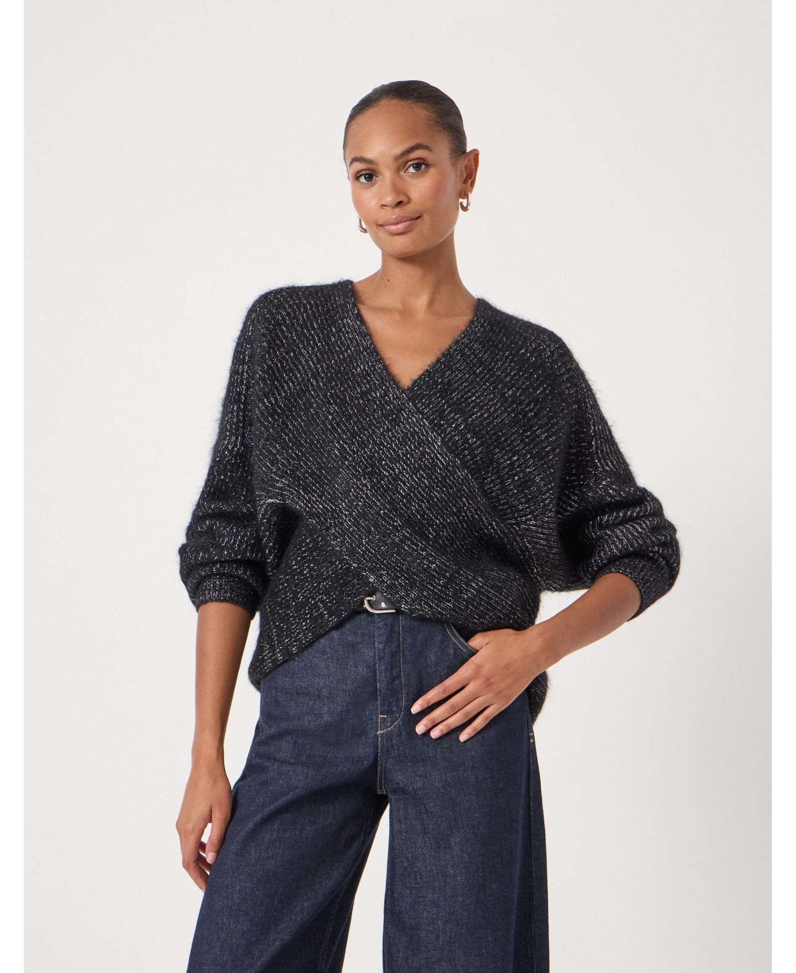 Hush Women's Betty Wool Blend Metallic Sweater