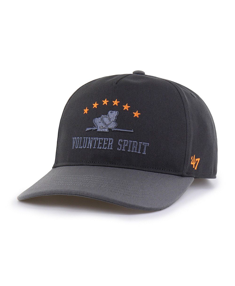 '47 Brand Men's Graphite/Gray Tennessee Volunteers Smokey Grey Hitch 2-Tone Adjustable Hat