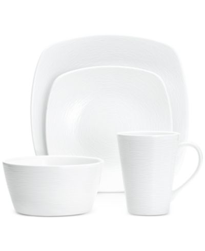 Noritake Swirl  4-Pc. Square Place Setting