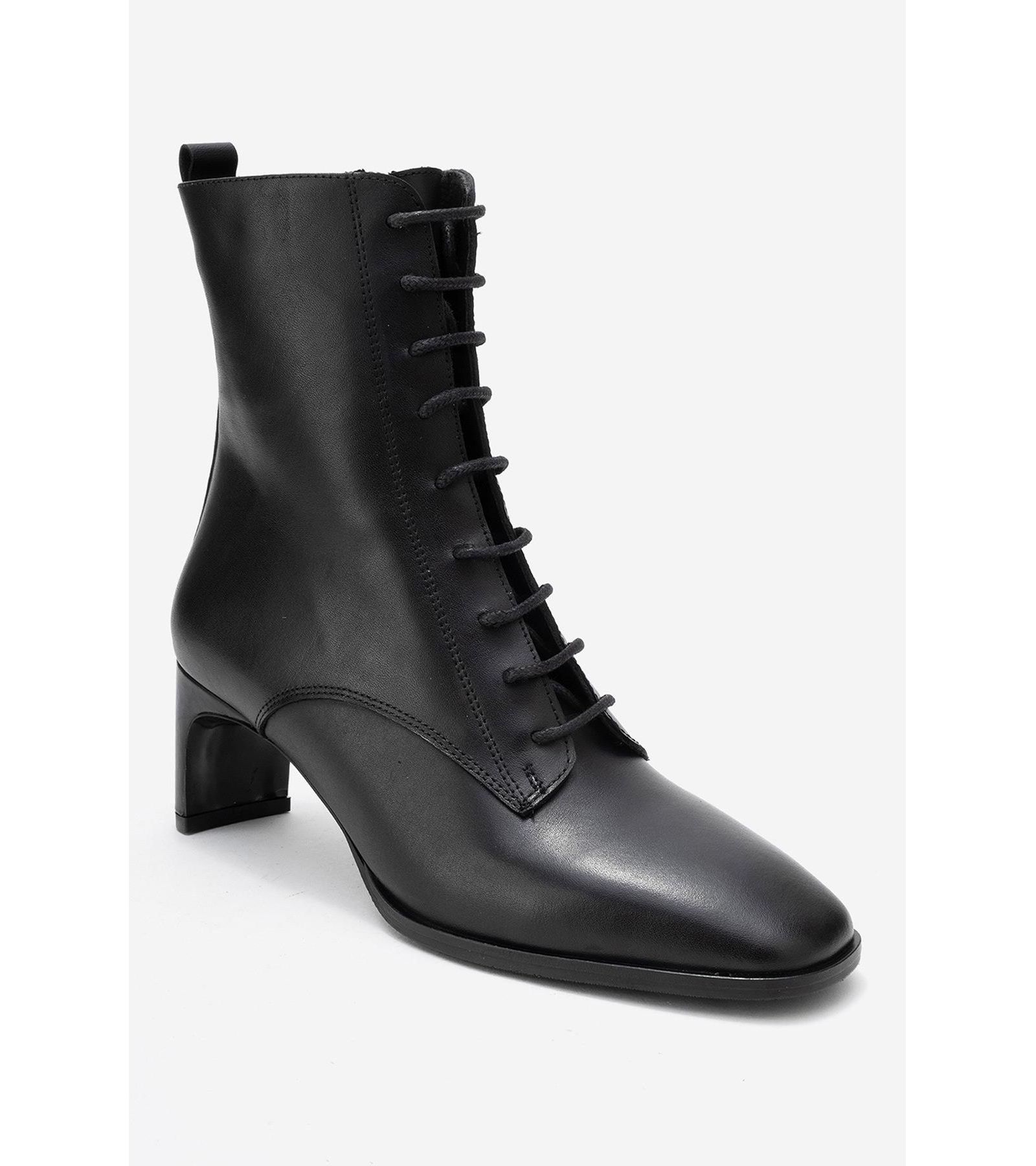 Forever & Always Shoes Women's Sudy Leather Lace Up Boot