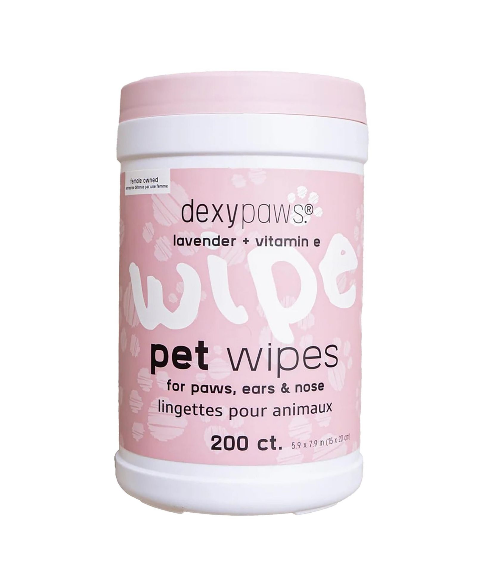 Dexypaws Pet Wipes: Lavender - 200ct