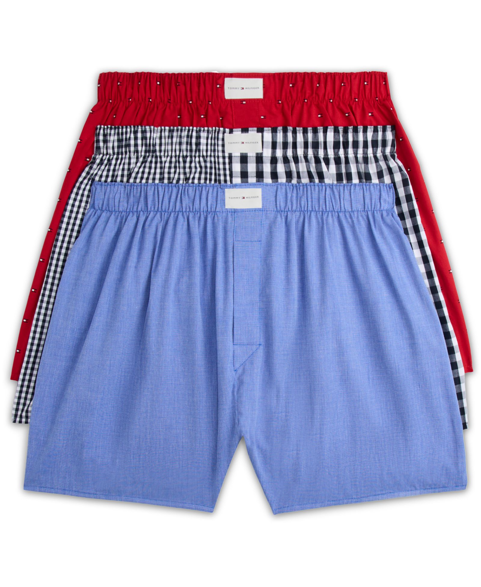 Мужские боксеры Tommy Hilfiger Cotton Classics Woven, набор из 3 шт.