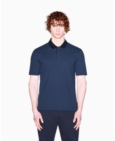 Deep Navy Print