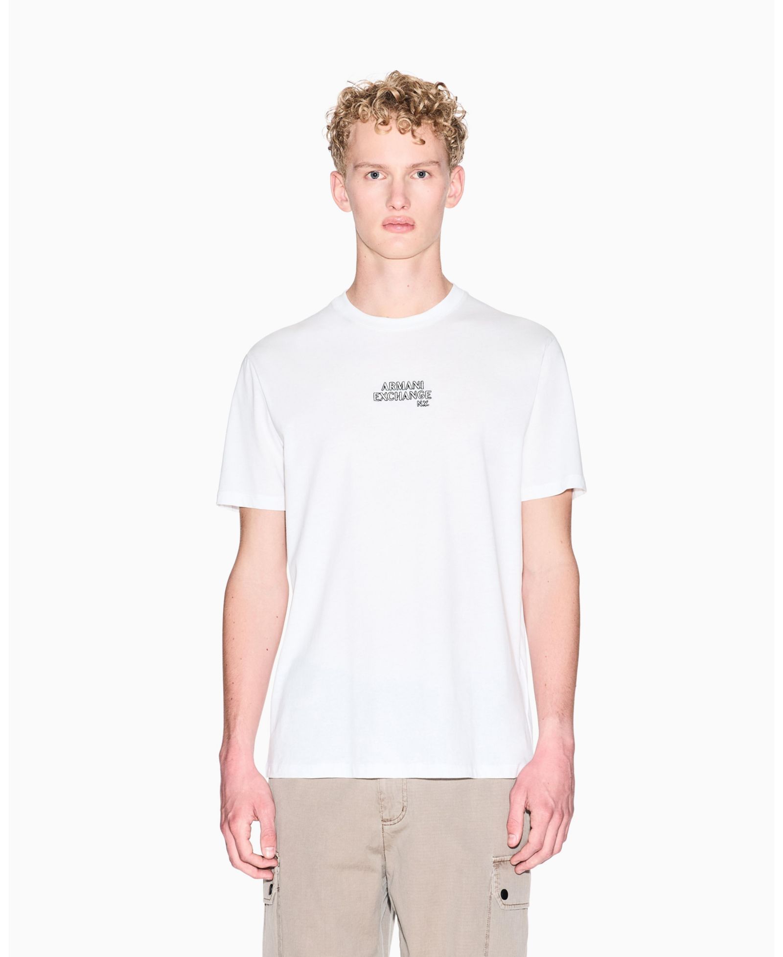 A|X Armani Exchange Men's Short Sleeve Logo T-Shirt