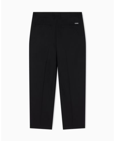 A|X Armani Exchange Мужские брюки чинос из смесовой шерсти