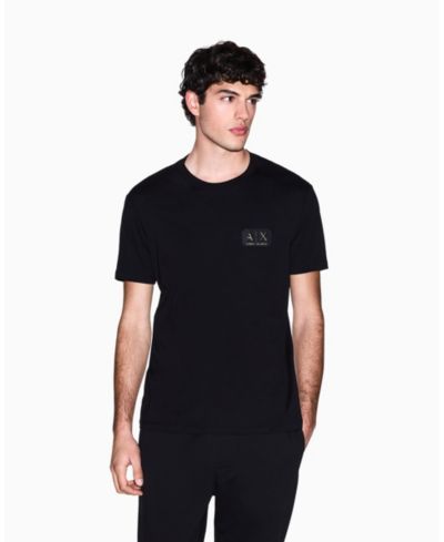A|X Armani Exchange Мужская футболка Crew Neck Black and Gold