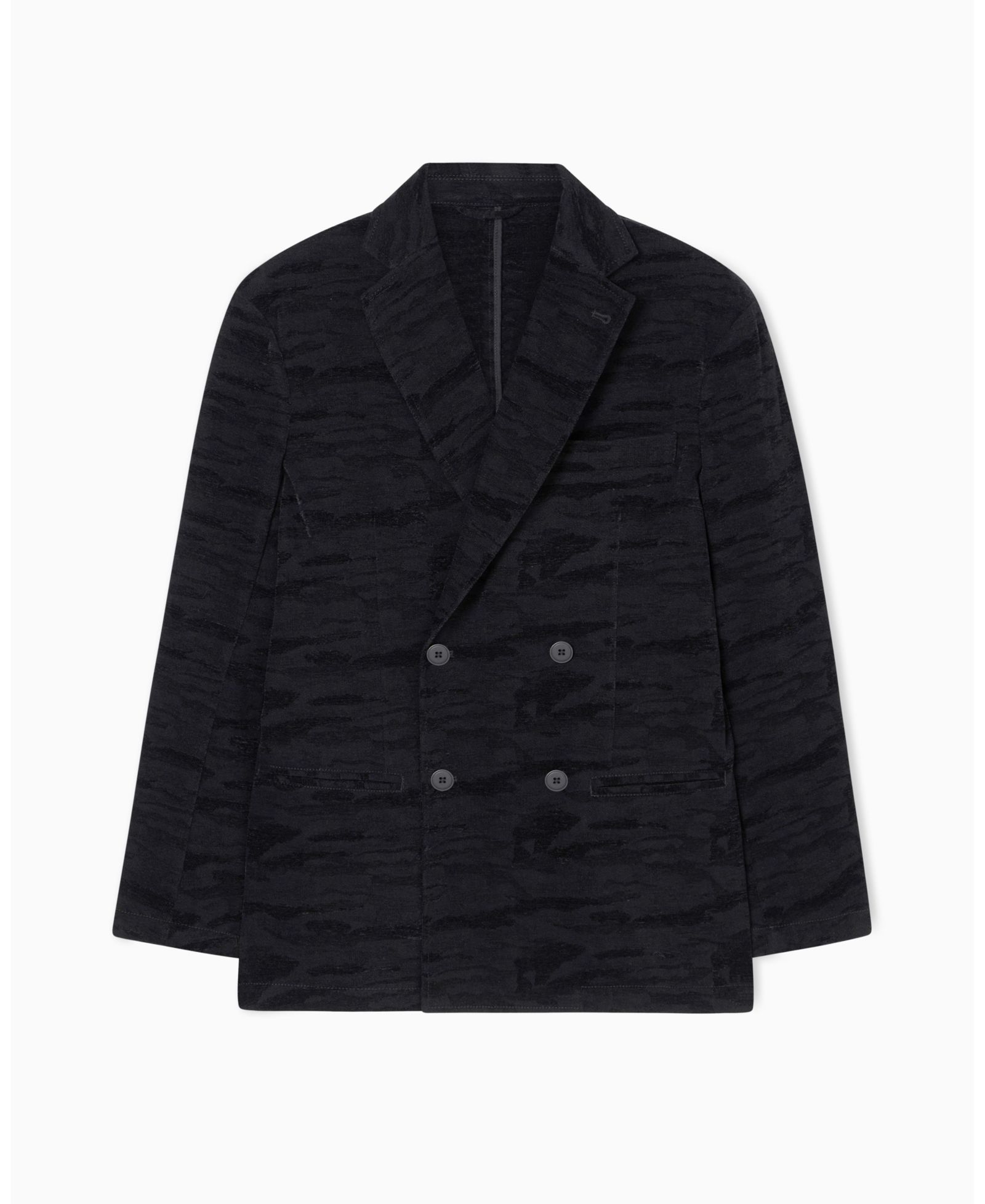 A|X Armani Exchange Men's Jacquard Camouflage Print Blazer