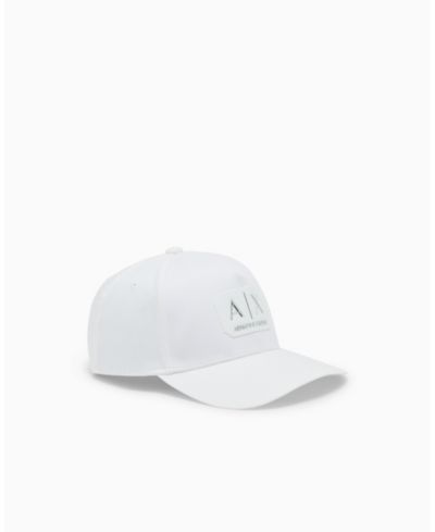 A|X Armani Exchange Men's Black and Gold Baseball Hat