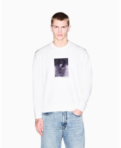 Мужской свитшот A|X Armani Exchange Box Floral Crewneck