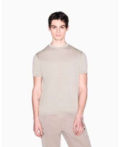 Мужской трикотажный джемпер A|X Armani Exchange IBIZA X Short Sleeve Ribbed