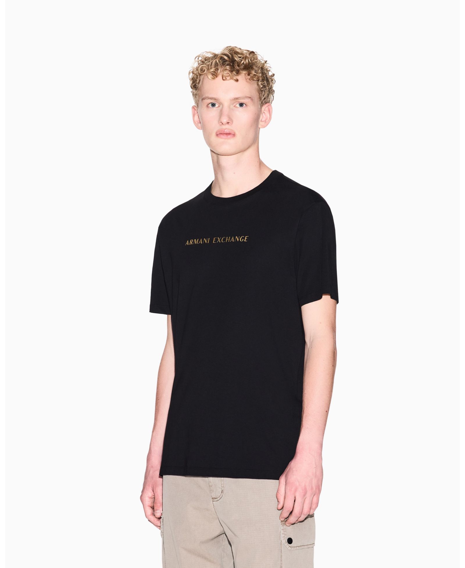 Мужская футболка A|X Armani Exchange Black and Gold