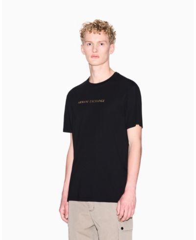 Мужская футболка A|X Armani Exchange Black and Gold