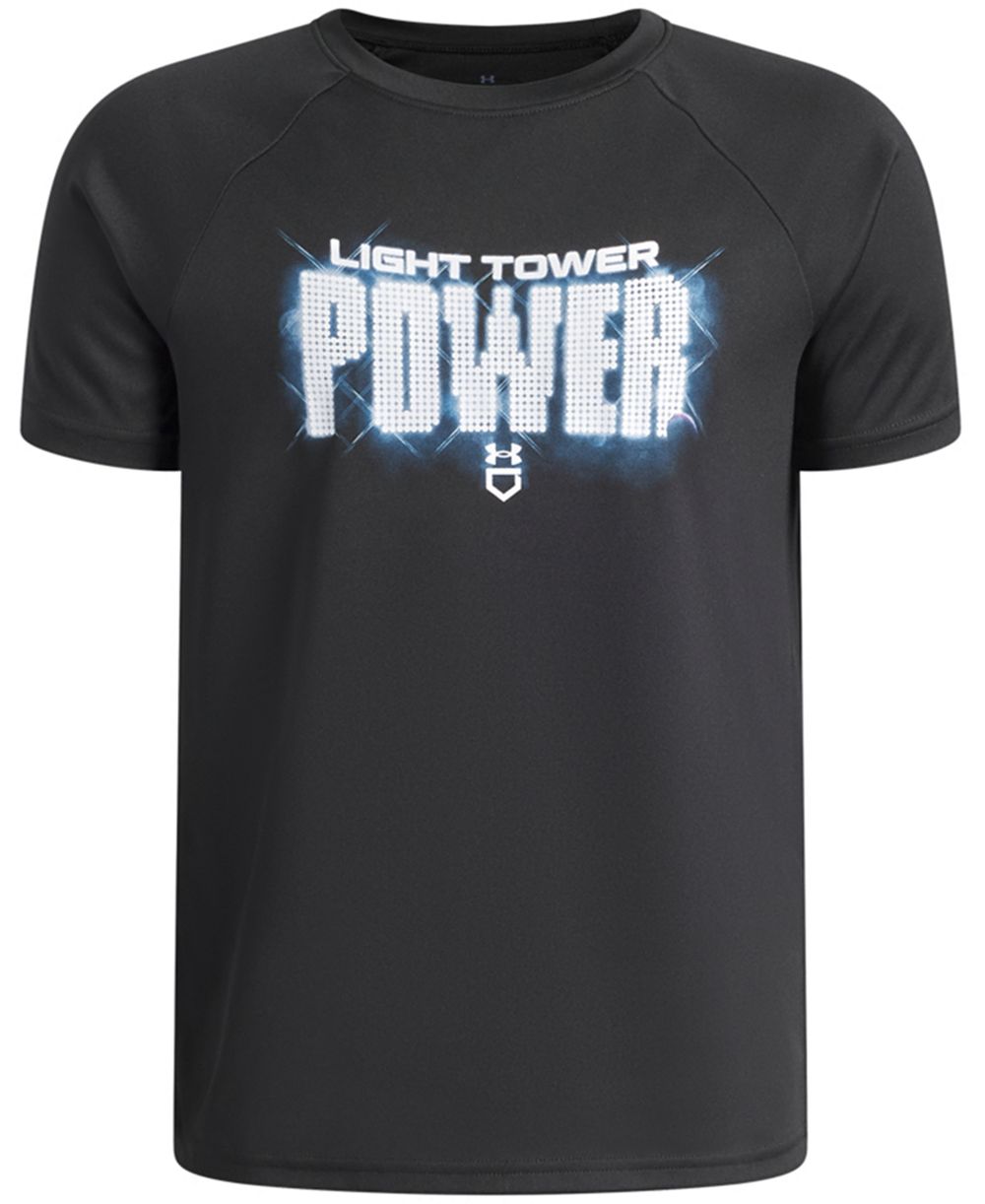 Under Armour Boys' 8-20 Basketball Light Tower Power Short-Sleeve T-Shirt