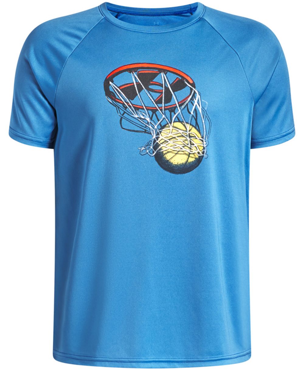 Under Armour Детская футболка для баскетбола Tech Short-Sleeve, 8-20