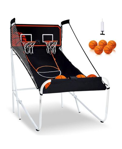 Sugift Foldable 2-Player Dual Shot Basketball Arcade Game, Ages 8+