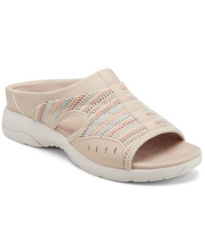 Easy Spirit Женские Traciee Lightweight Flat Easy-On Sandals