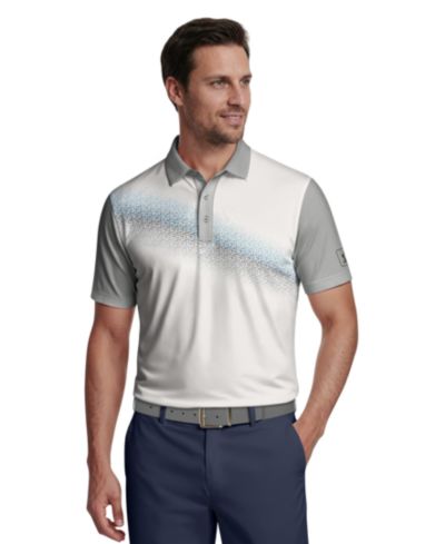 Мужская рубашка поло PGA TOUR Asymmetric Geo