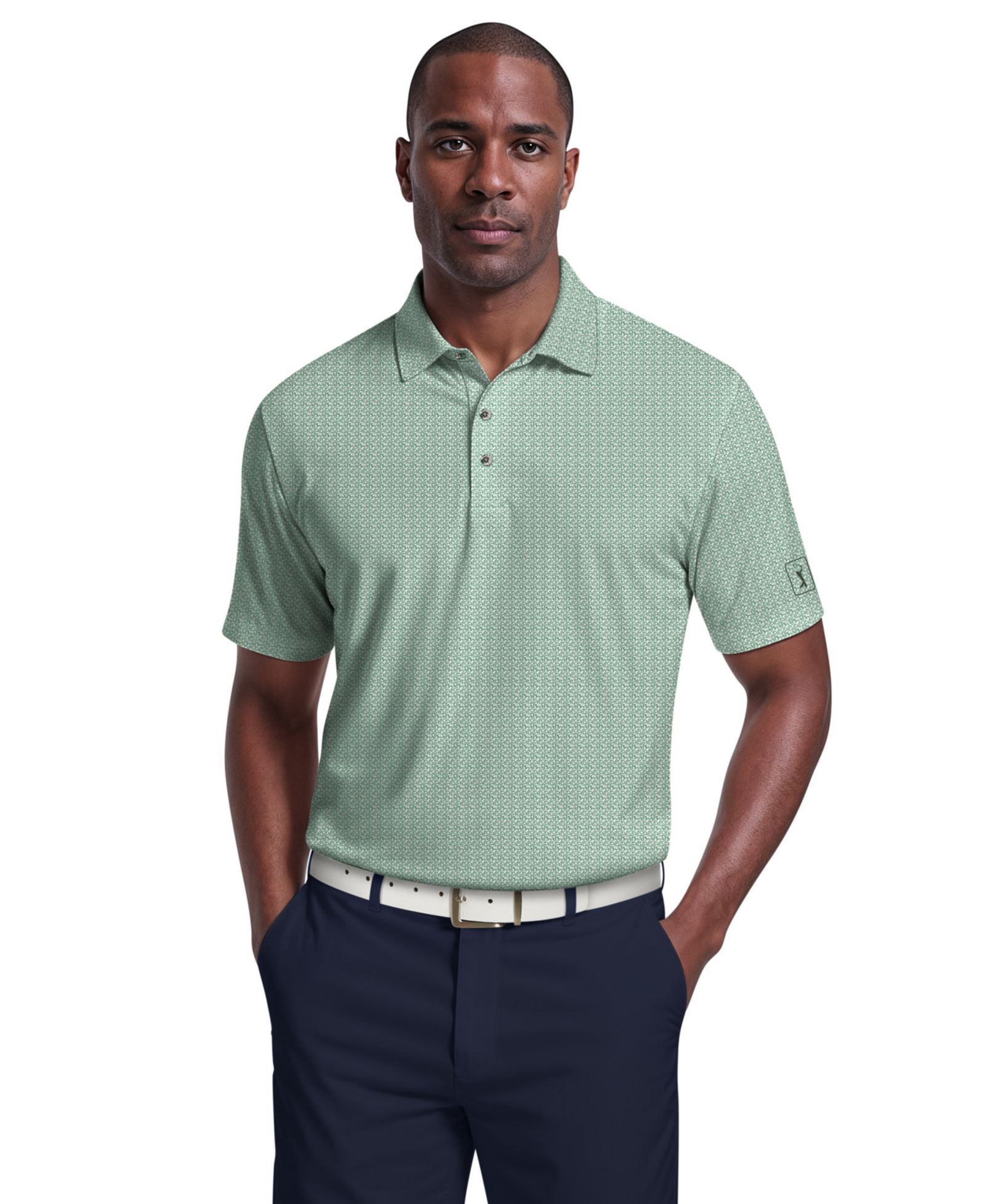 PGA TOUR Men's Short-Sleeve Polo Shirt