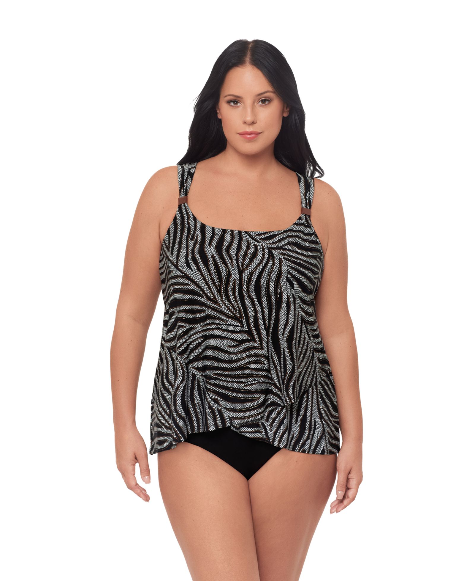 Танкини Miraclesuit Plus Size Zirconic Dazzle