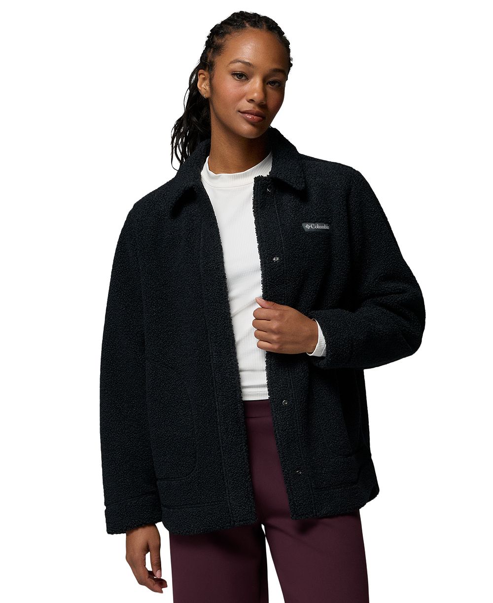 Columbia Женская рубашка-куртка Panorama Insulated Sherpa-Fleece Long-Sleeve