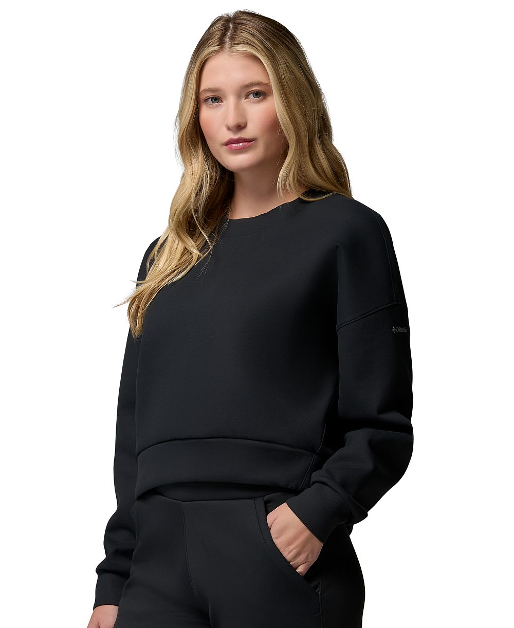 Columbia Women's Amaze Heavyweight Relaxed-Fit Cropped Sweatshirt