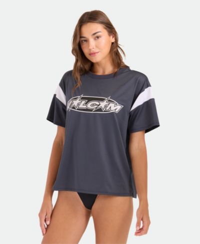 Женская футболка Volcom Crewneck Short-Sleeve Swim Cover-Up Jersey
