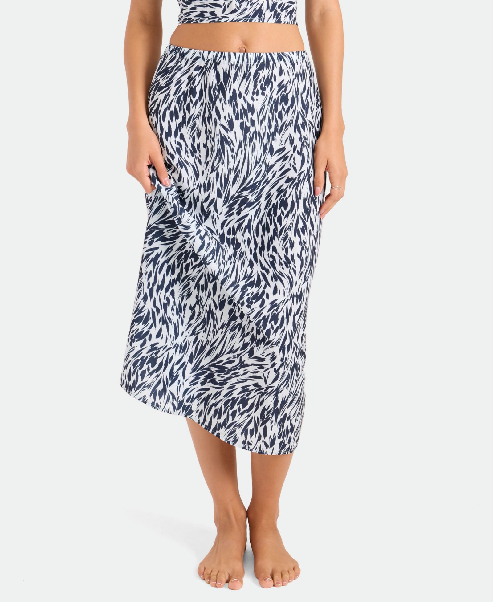 Женская юбка-накидка Volcom Abstract Print Midi Swim Cover-Up