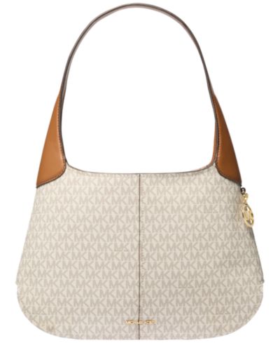 Большая плечевая сумка Michael Kors Alice Signature