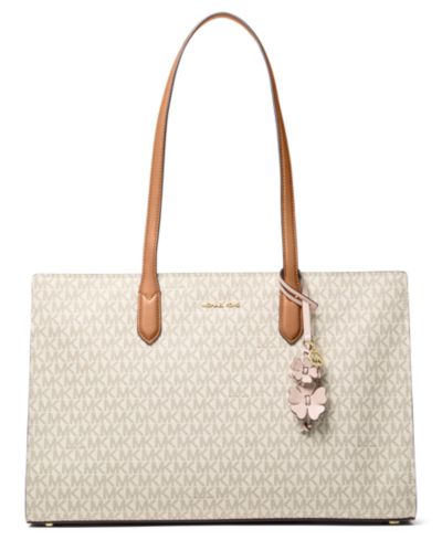 Michael Kors Scarlett Large East West Top Zip Tote Bag