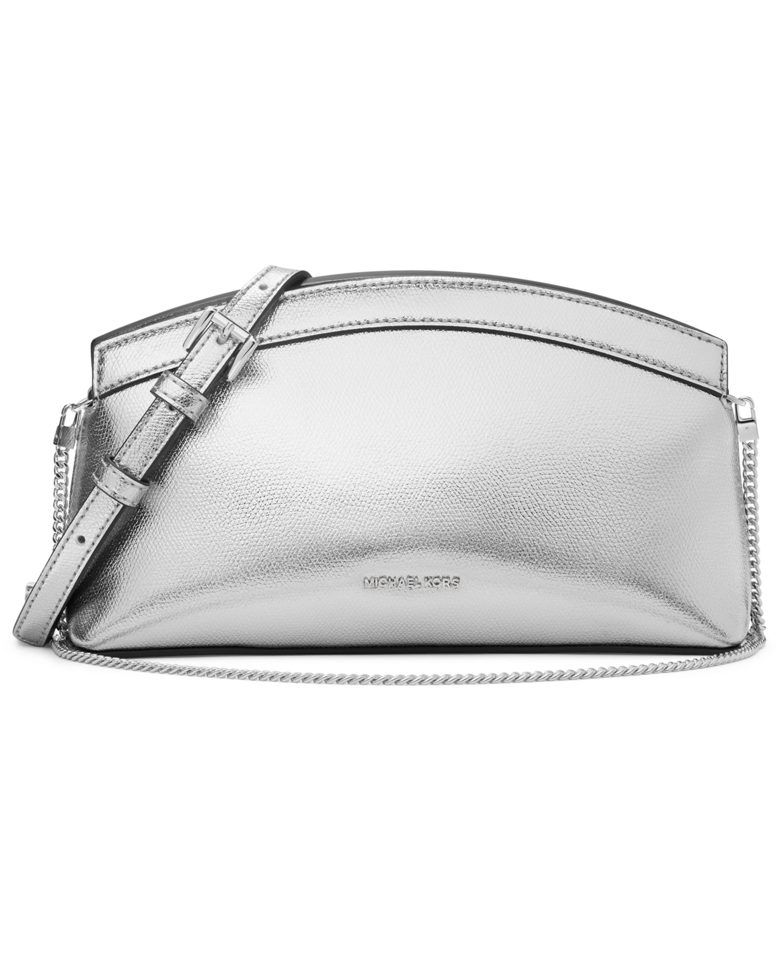 Michael Kors Athena Small Done Chain Clutch Crossbody Bag