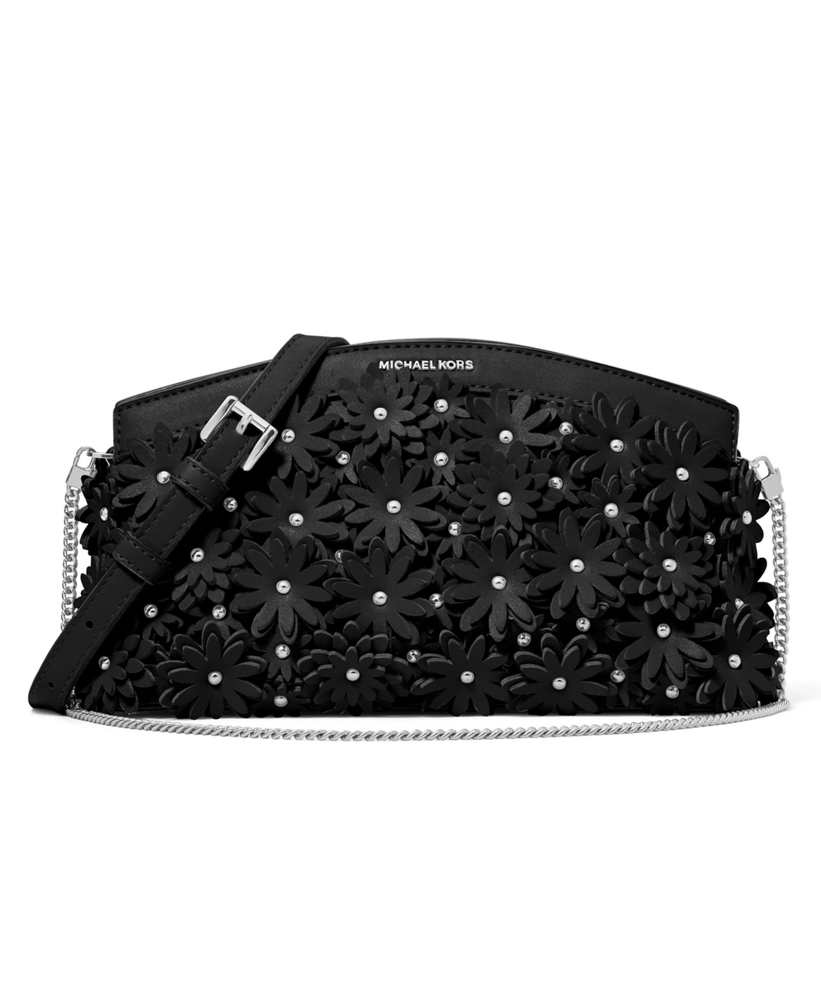Michael Kors Athena Small Dome Chain Clutch Crossbody Handbag