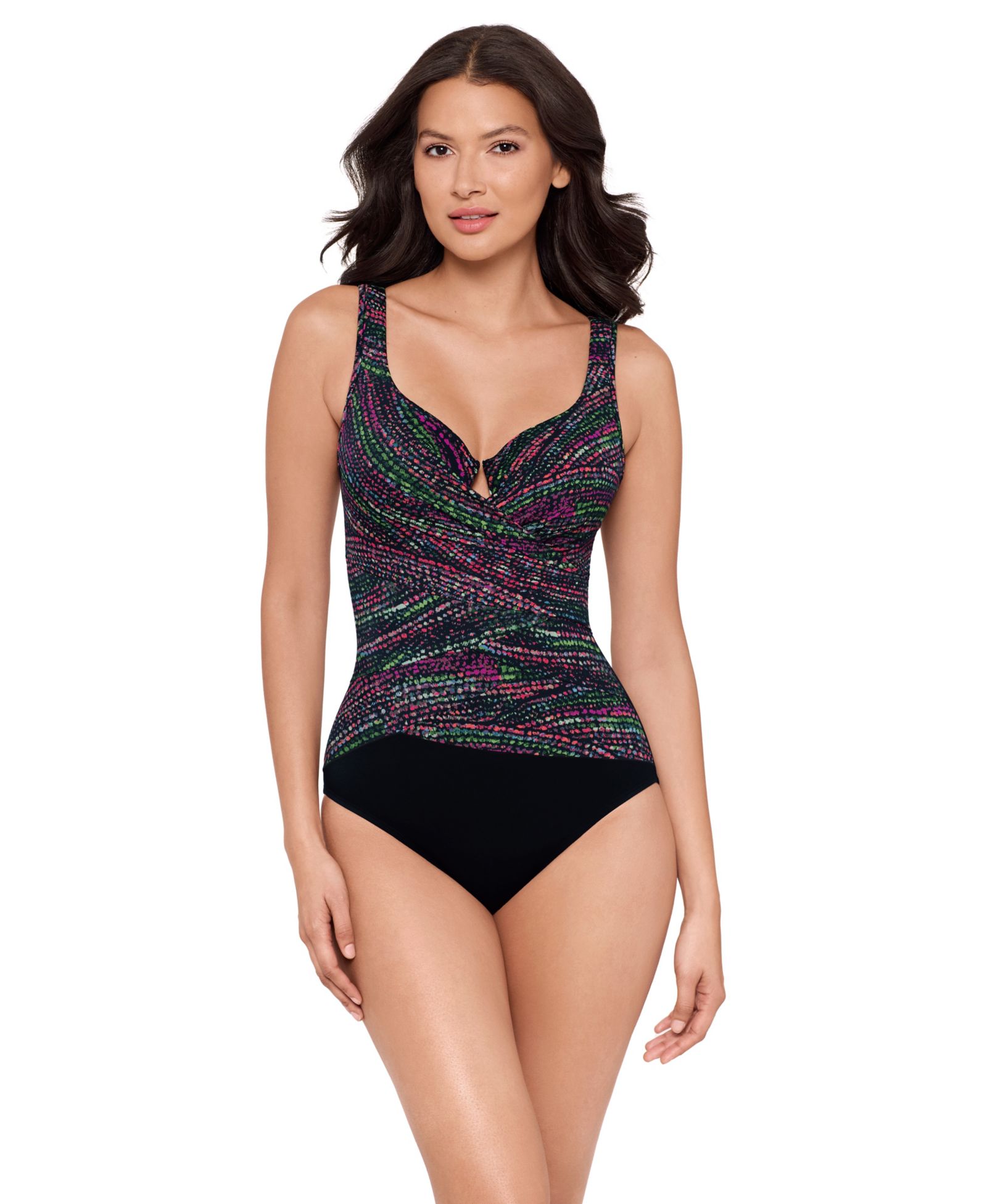 Женский слитный купальник Miraclesuit Light Show Layered Escape