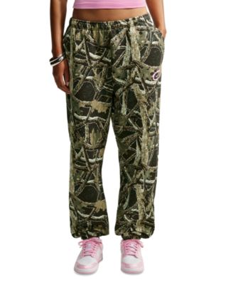 Nike Women's Studio Fleece Medium Weight High-Rise Oversized Cuffed Pants